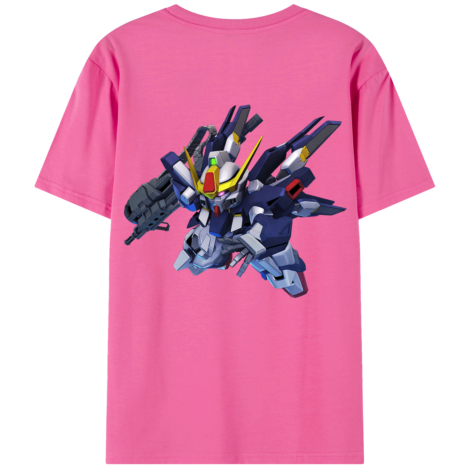 （画像用） 機動戦士ガンダム Mobile Suit Gundam レディース半袖Tシャツ(バックプリント)